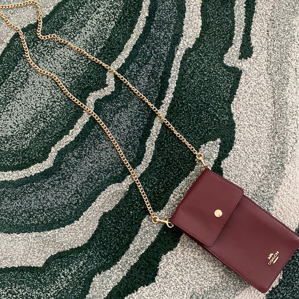 Coach Phone and Card Crossbody